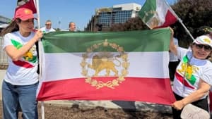 پرچمی که ایرانی‌ها در جام جهانی اجازه ندارند تکان دهند