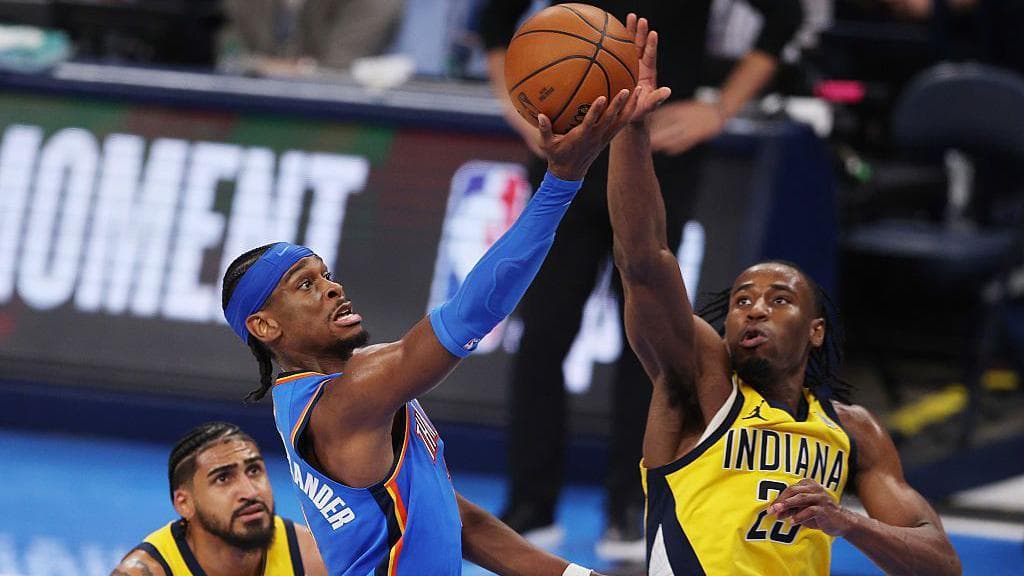 پیروزی اوکلاهاما سیتی تاندر مقابل ایندیانا پیسرز برای تساوی در فینال NBA