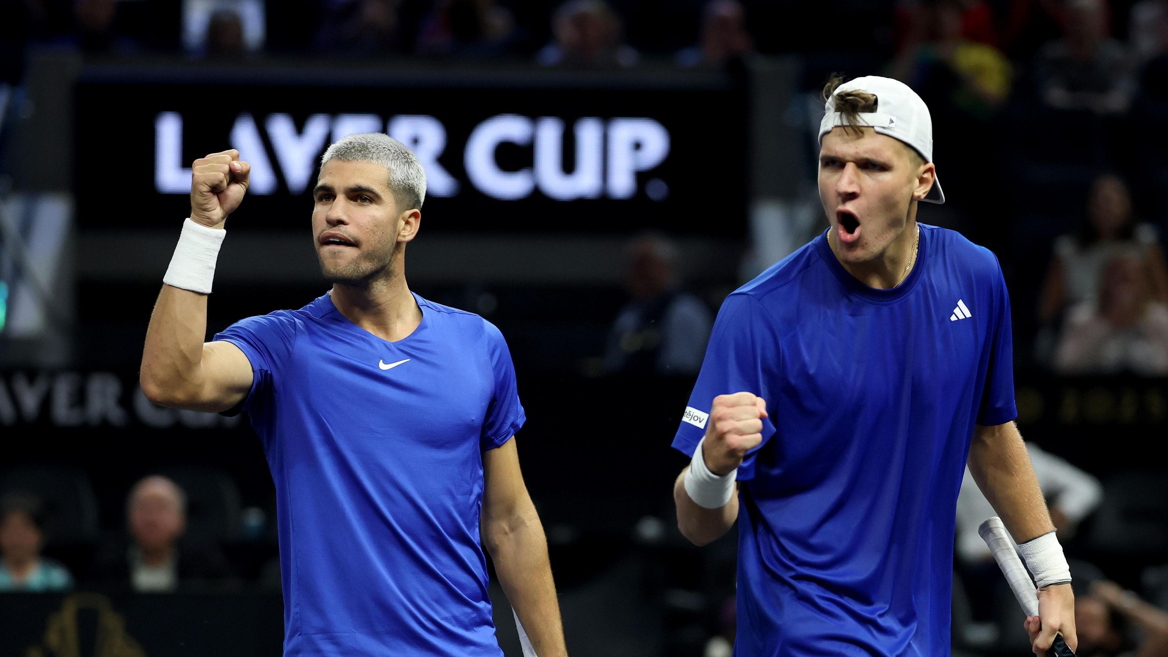 درخشش آلکاراز و شروع قدرتمند تیم اروپا در شروع لیور کاپ
