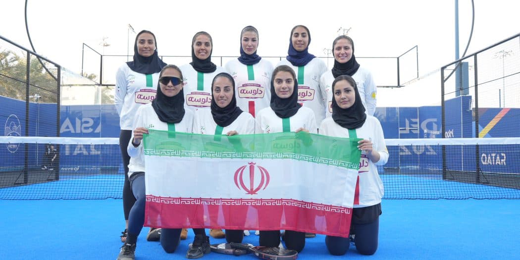 صعود تیم ملی پدل بانوان ایران به فینال قهرمانی آسیا با شکست اندونزی
