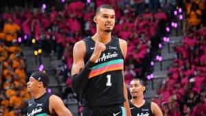 درخشش ویکتور ومبانیاما در پلیآف NBA؛ پیروزی اسپرز، ساندرز و سلتیکس