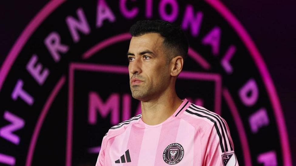سرخیو بوسکتس، اسطوره فوتبال اسپانیا، در پایان فصل MLS خداحافظی میکند